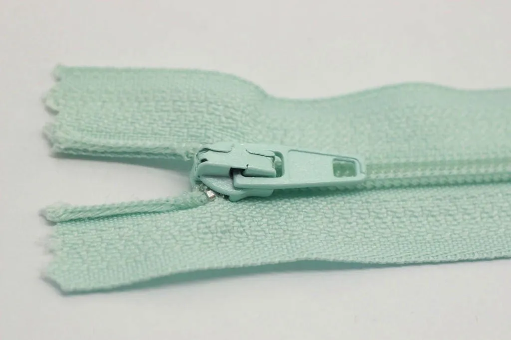 10 pcs Menthol Green Zippers, 18-60cm, 7-23inc zipper, pants zipper, zipper for pants, zipper, bag zipper, zippers, wallet zipper,