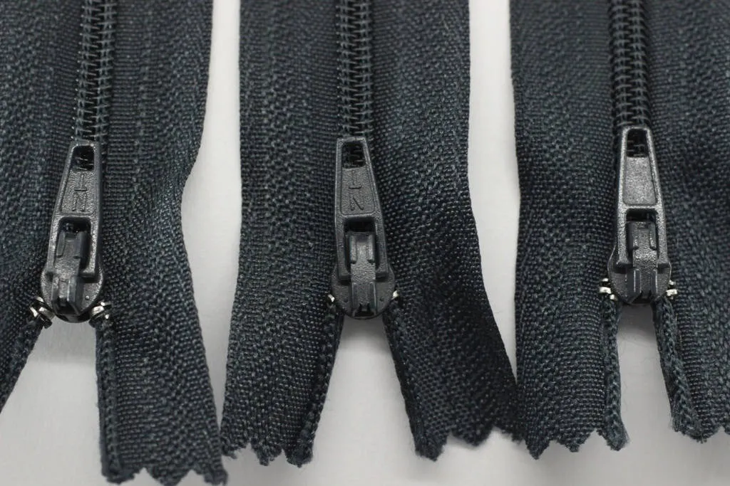 10 pcs smoked Zippers, 18-60cm, (7-23inc) zipper, pants zipper, zipper for pants, zipper, bag zipper, zippers, wallet zipper,