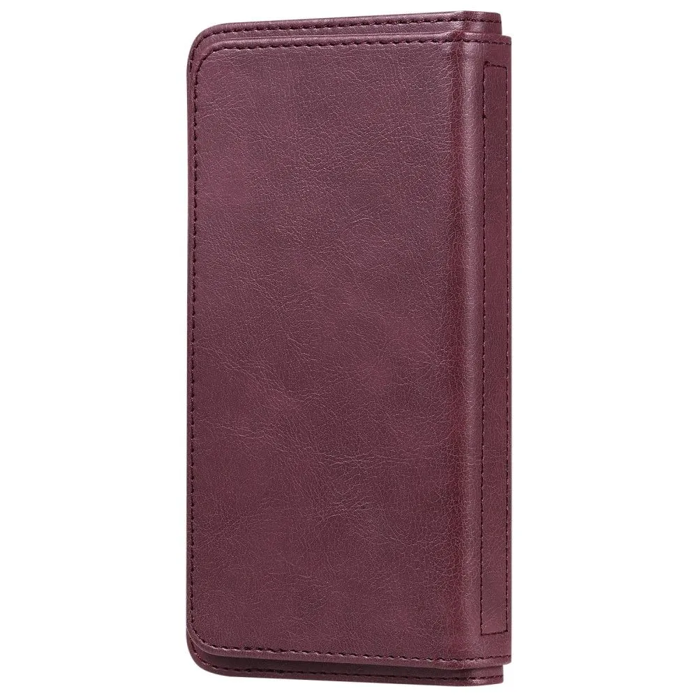 10-slot wallet case for Google Pixel 6 Pro - Wine Red