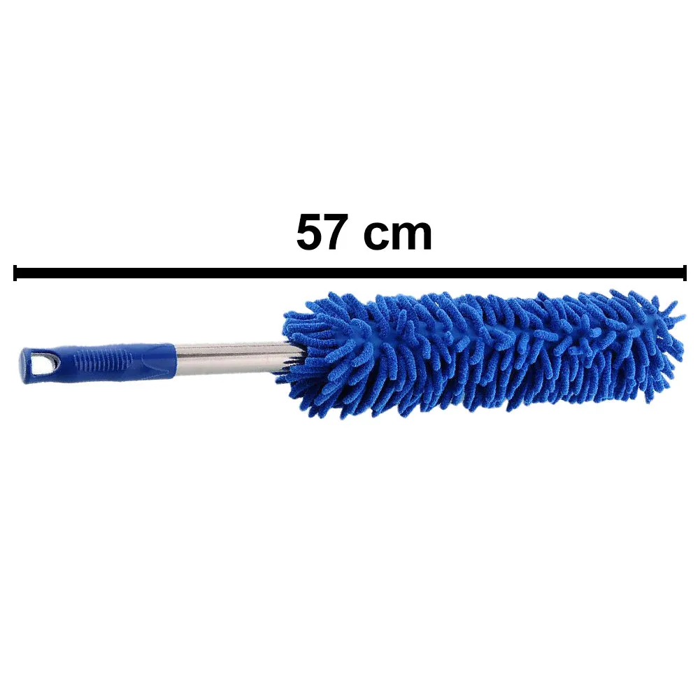 1672 Microfiber Cleaning Duster with Extendable Rod for Home Car Fan Dusting