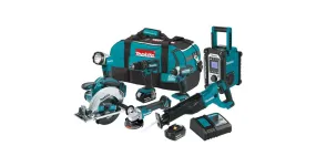 2020 Makita 18V LXT® 7-Pc. Combo Kit (XT704)