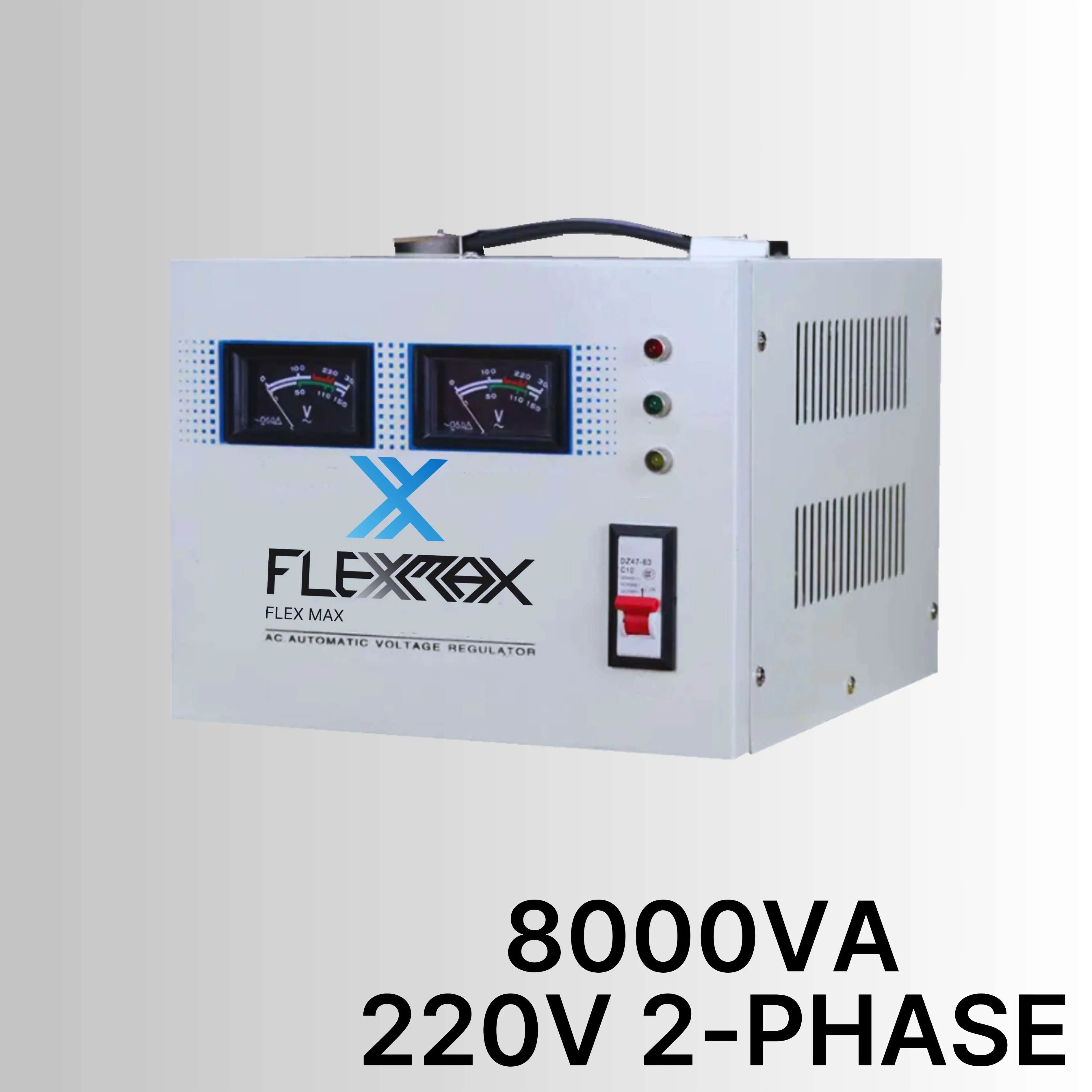 3000VA to 8000VA 2-PHASE 110V/220V Automatic Industrial Voltage Regulator for machinery