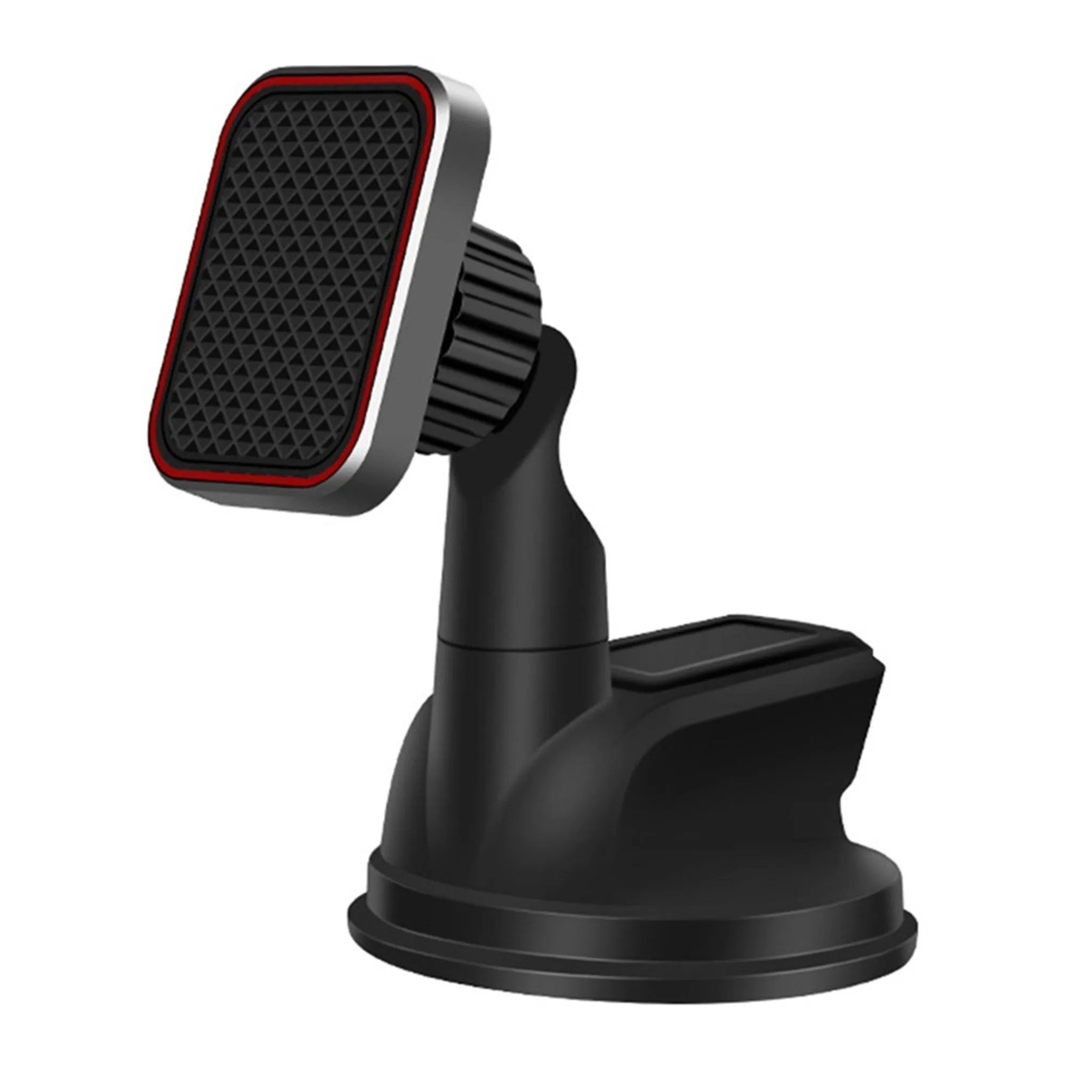 360 degree rotatable magnetic car phone bracket - Red