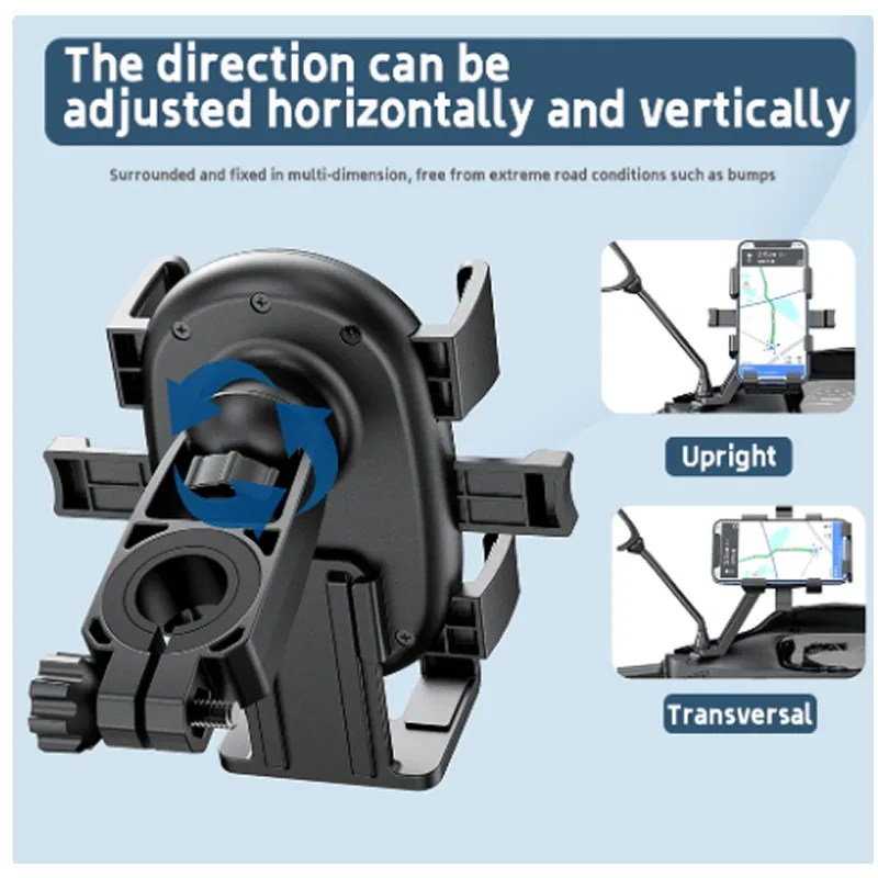 360 Degrees Rotation Motorcycle And Bicycle Phone Bracket Q-Zj11