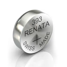 8x Renata 393 Watch Battery 1.55V Silver Oxide Button Coin SR754SW