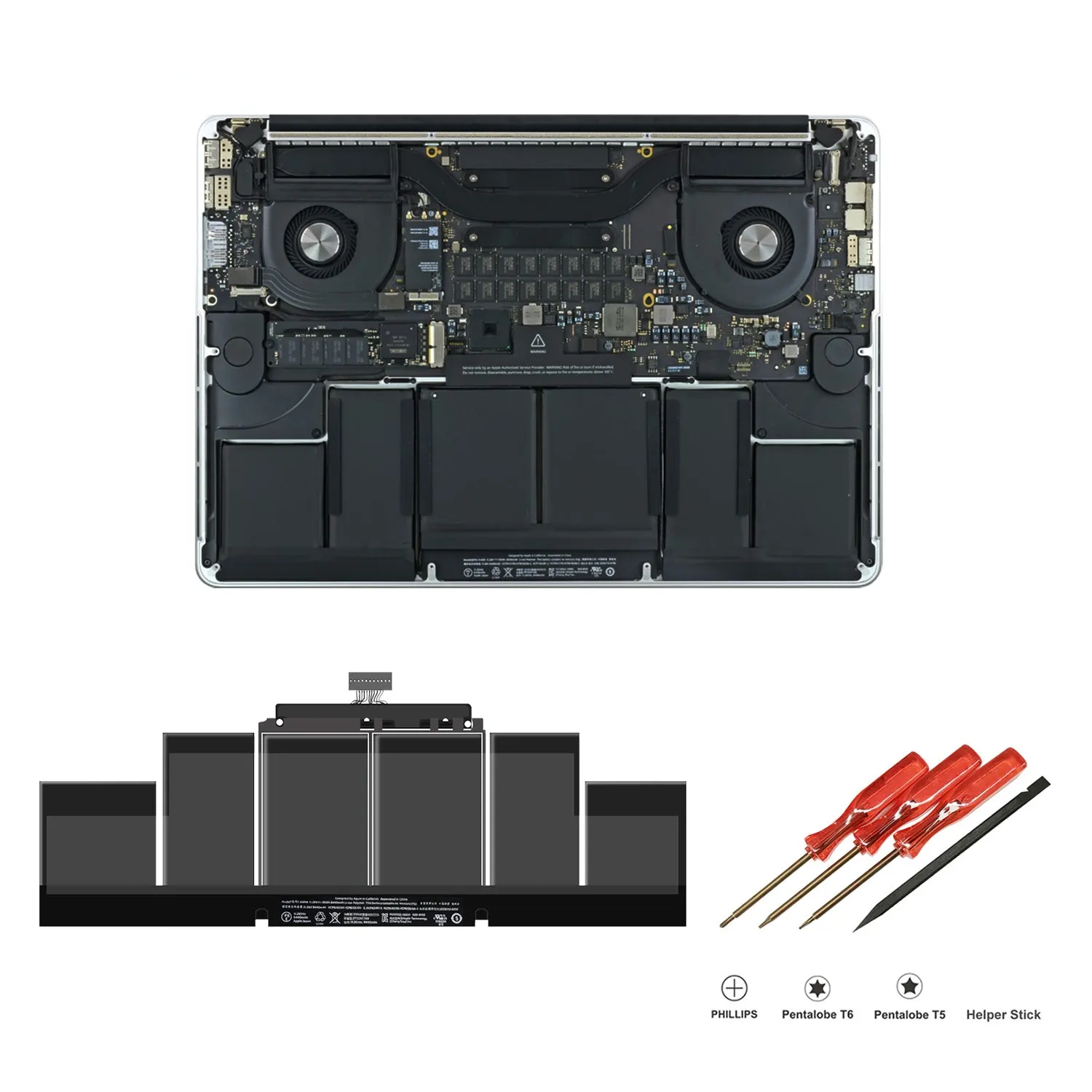 95Wh A1494 Battery for Late 2013 Mid 2014 Apple MacBook Pro 15" Retina A1398 EMC 2674 2876 2745 2881 ME293 ME294 ME874LL/A MGXA2LL/A MGXC2LL/A Apple MacBook Pro 15 Inch A1398 Battery A1494