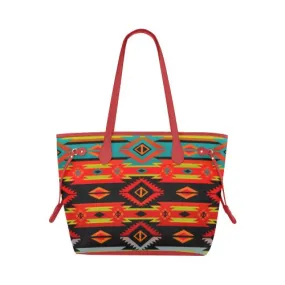 Adobe Kiva Clover Canvas Tote Bag