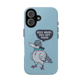 Adorable Pigeon Holding a Knife Phone Case