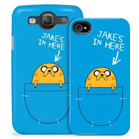 Adventure Time "Jake's In Here" Phone Case for iPhone and Galaxy