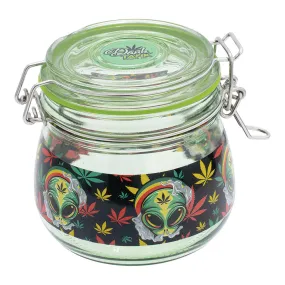 Airtight Glass Storage Jar | Stoned Alien