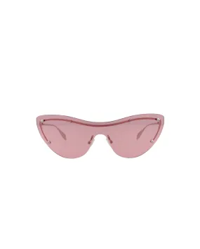 Alexander McQueen Cat Eye-Frame Metal Sunglasses, Style #  AM0413S-30014342003