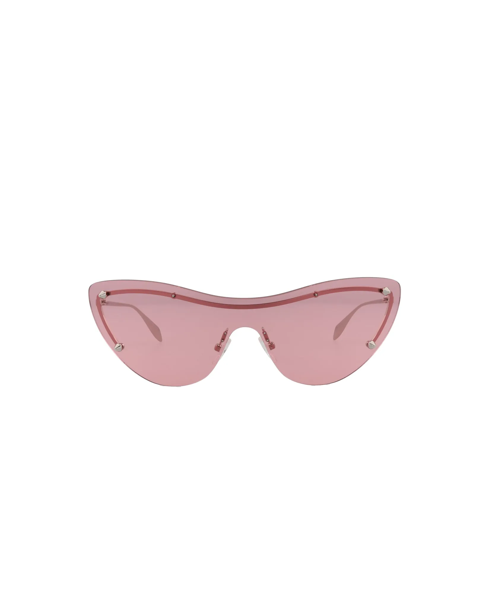 Alexander McQueen Cat Eye-Frame Metal Sunglasses, Style #  AM0413S-30014342003