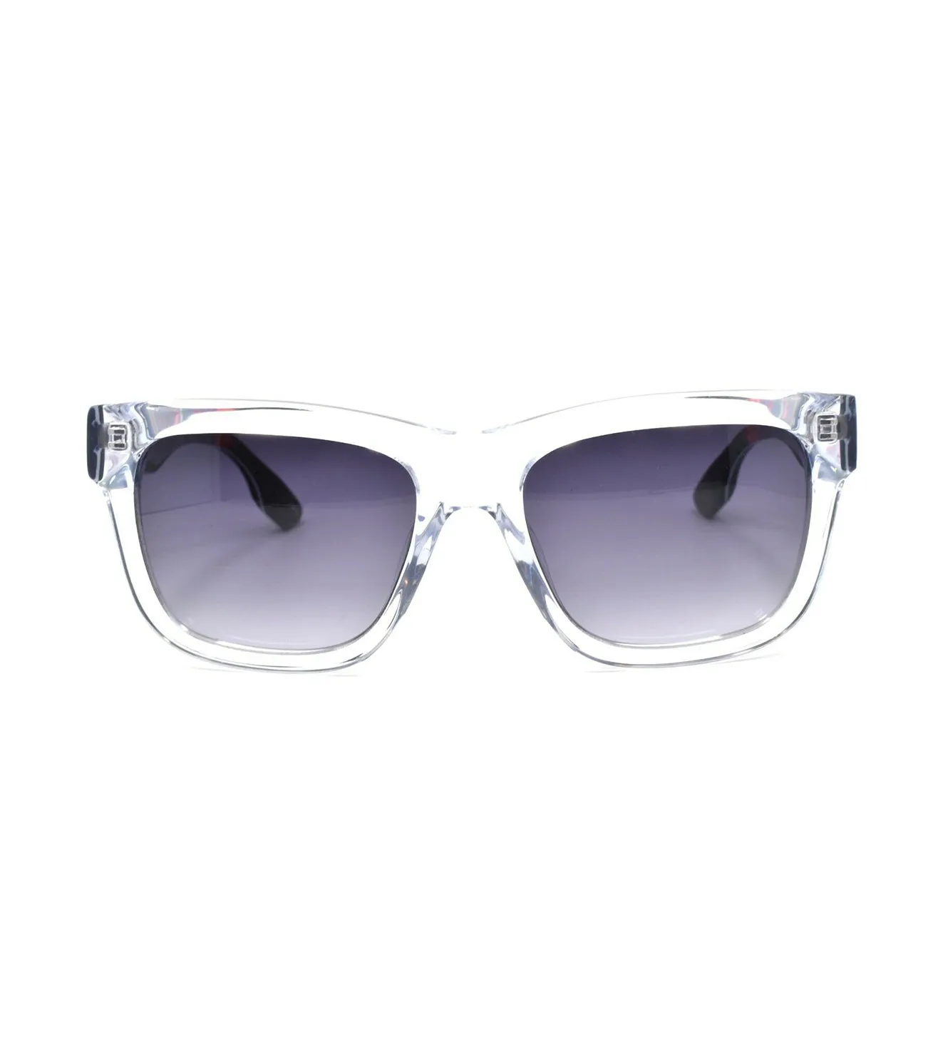 Alexander McQueen Unisex Blue Wayfarer Sunglasses