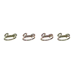 All Balls Racing Fuel Hose Clamp Kit - 10.8mm Wire (4 Pack)