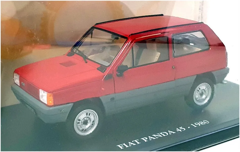 Altaya 1/24 Scale Diecast NX03 - 1980 Fiat Panda 45 - Red