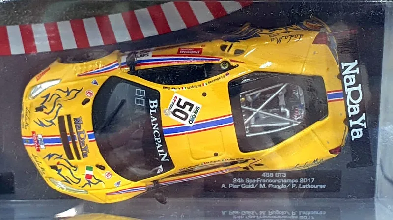 Altaya 1/43 Scale 30424P - Ferrari 488 GT3 #50 24h Spa-Francorchamps 2017