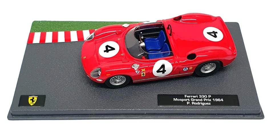 Altaya 1/43 Scale 61023F - Ferrari 330 P #4 Mosport GP 1964 - Red