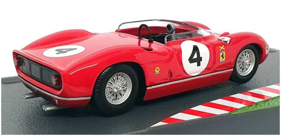 Altaya 1/43 Scale 61023F - Ferrari 330 P #4 Mosport GP 1964 - Red