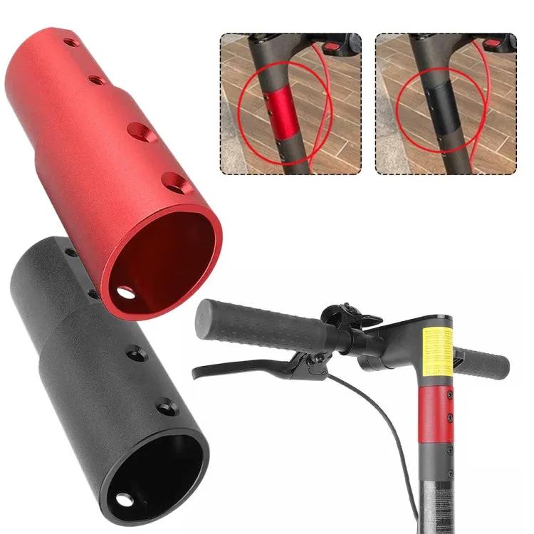 Aluminum Extension Pipe Extender Pole For Xiaomi M365/M365Pro Pro2 1S(Red)