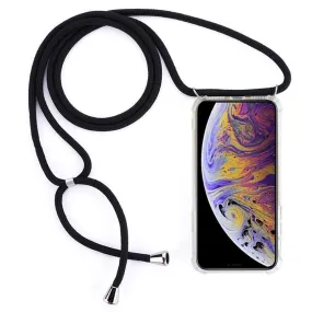 AMZER Pudding TPU Soft Skin X Protection Case With Lanyard for iPhone