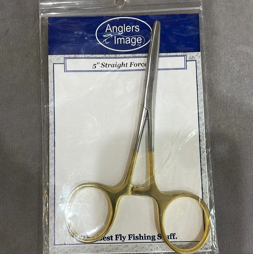 Anglers Image 5" Straight Forceps