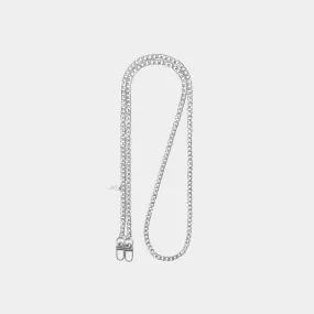 Ava Silver-Plated Crossbody Phone Chain