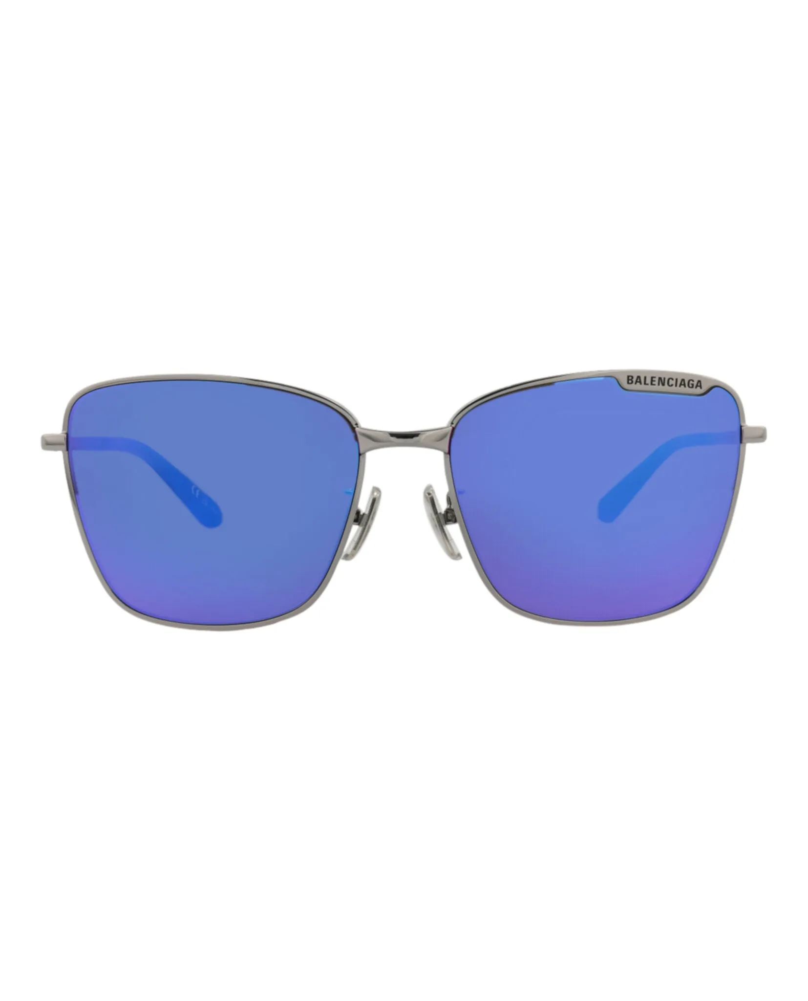 Balenciaga Square-Frame Metal Sunglasses, Style #  BB0279SA-30013991004