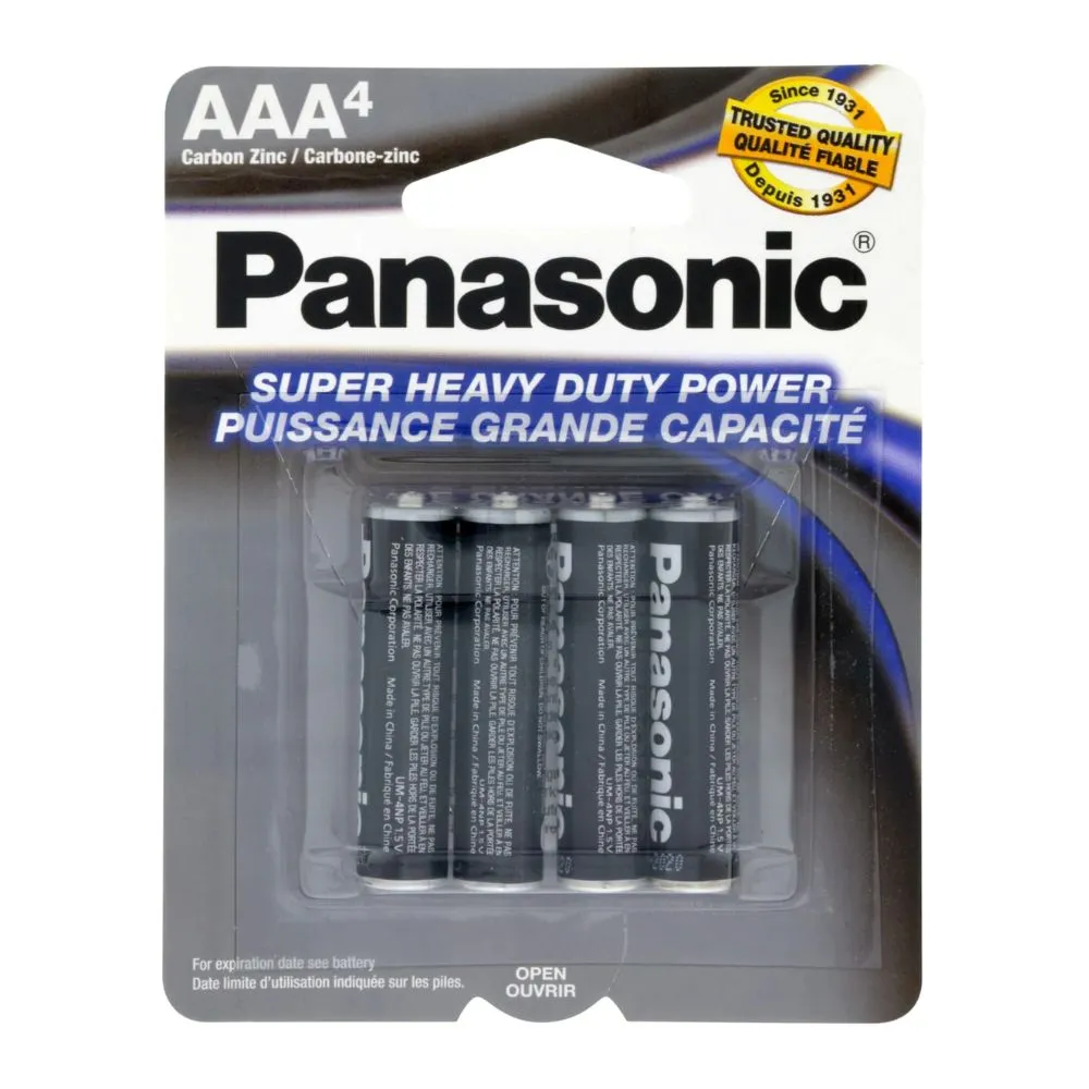 Batteries AA/AAA (4-pack)