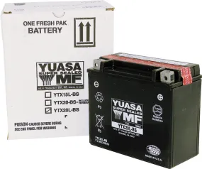 BATTERY YTX20L-BS MAINTENANCE FREE