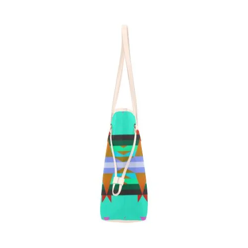 Between the Mountains Spring Clover Canvas Tote Bag