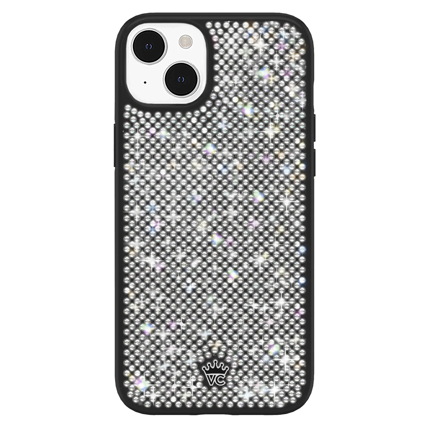 Black Caviar Crystals iPhone Case