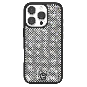 Black Caviar Crystals iPhone Case