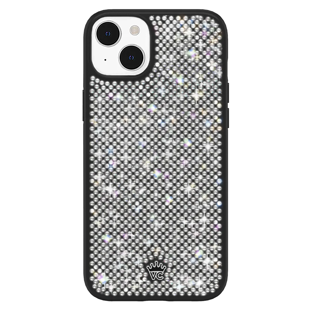 Black Caviar Crystals iPhone Case