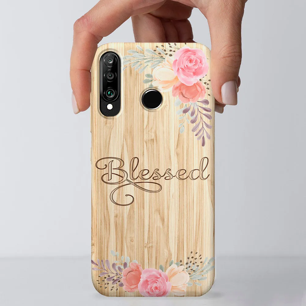 Blessed - Christian Phone Case - Jesus Phone Case - Bible Verse Phone Case - Ciaocustom