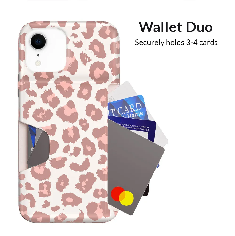 Blush Leopard iPhone Wallet Case