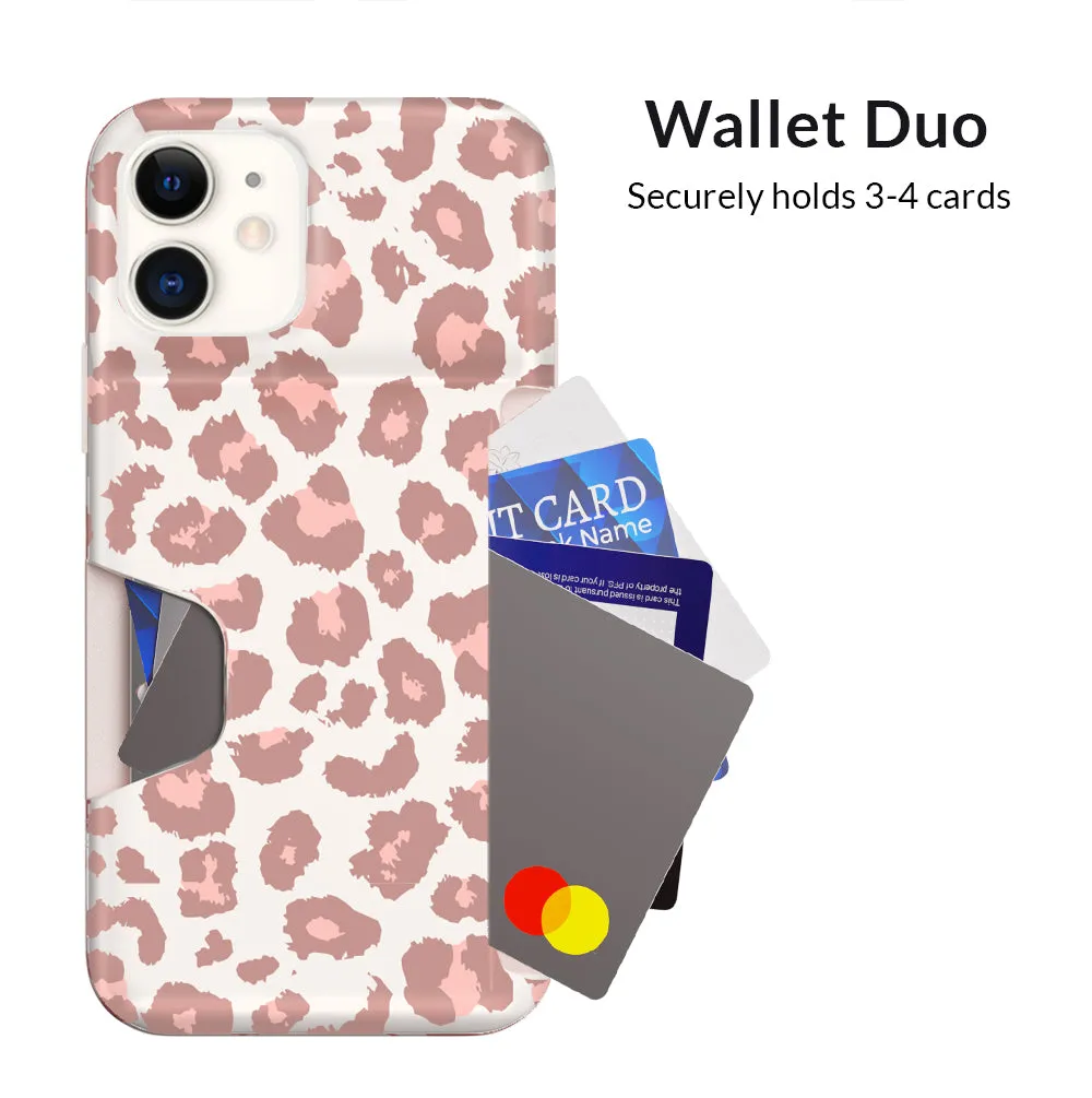 Blush Leopard iPhone Wallet Case