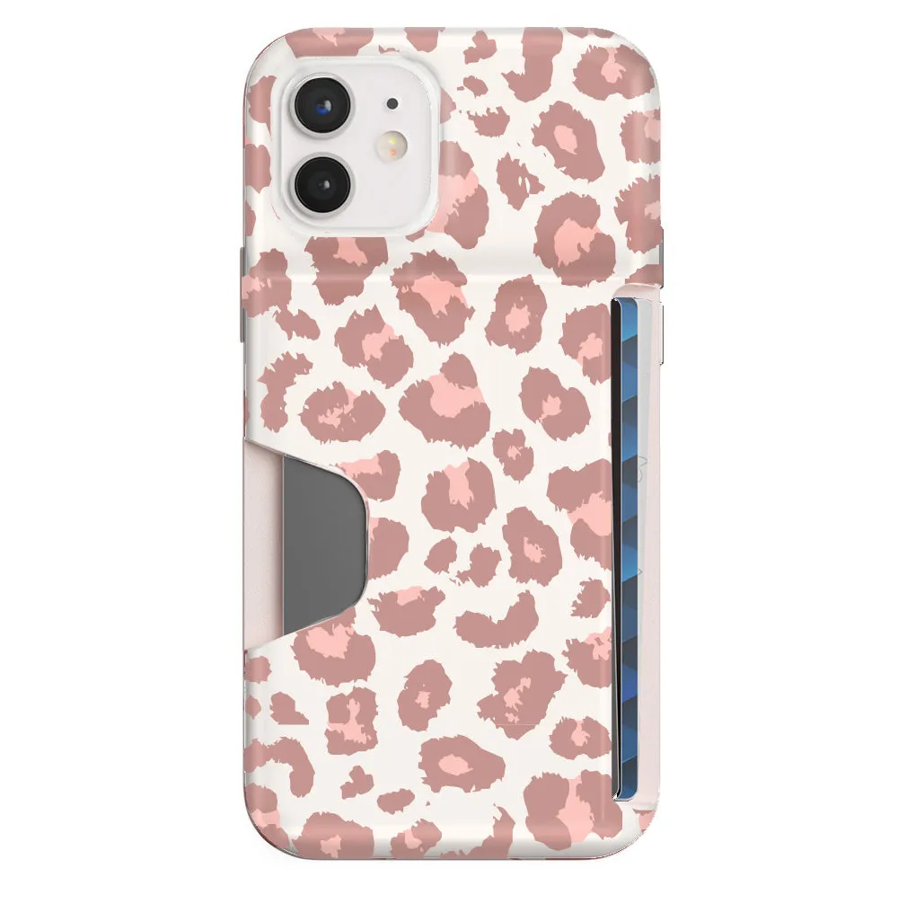 Blush Leopard iPhone Wallet Case