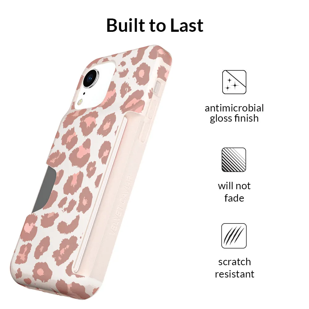 Blush Leopard iPhone Wallet Case