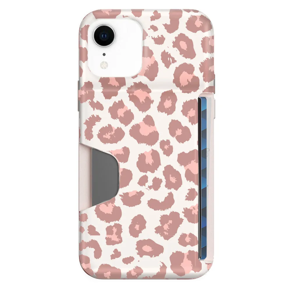 Blush Leopard iPhone Wallet Case