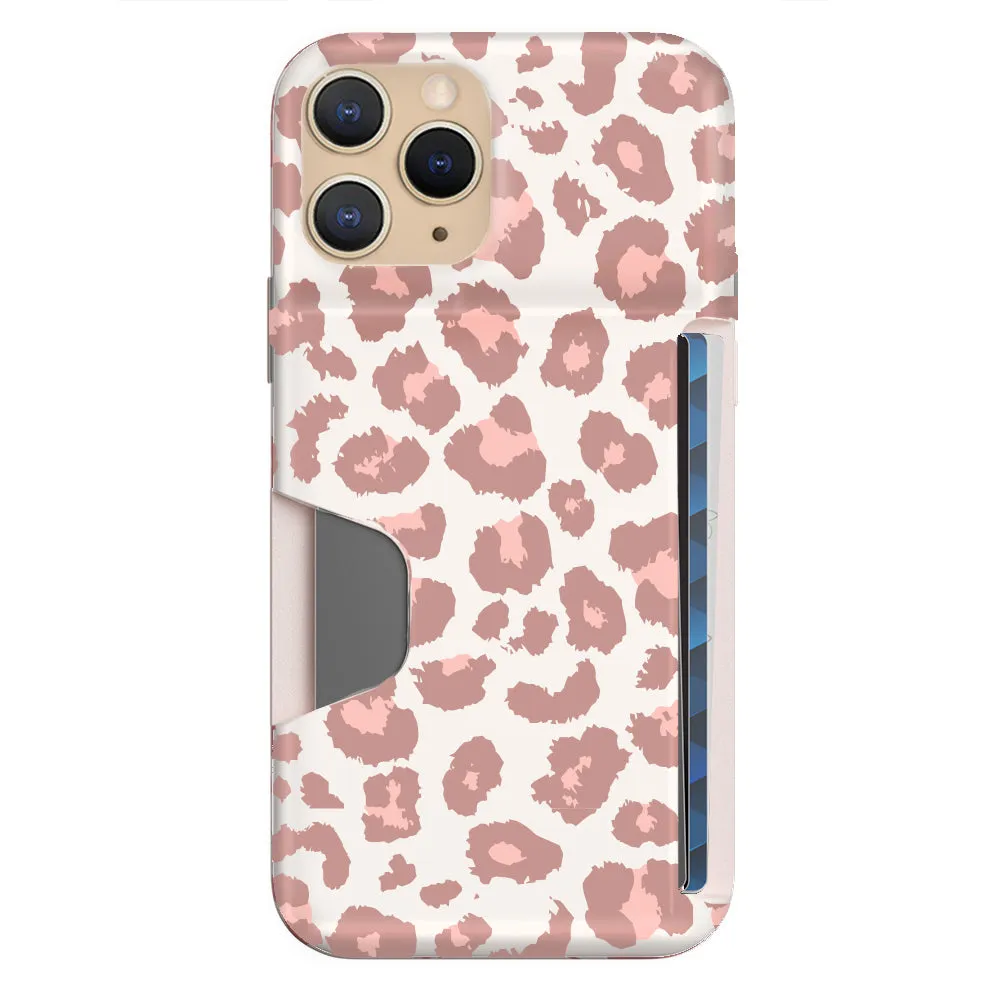 Blush Leopard iPhone Wallet Case