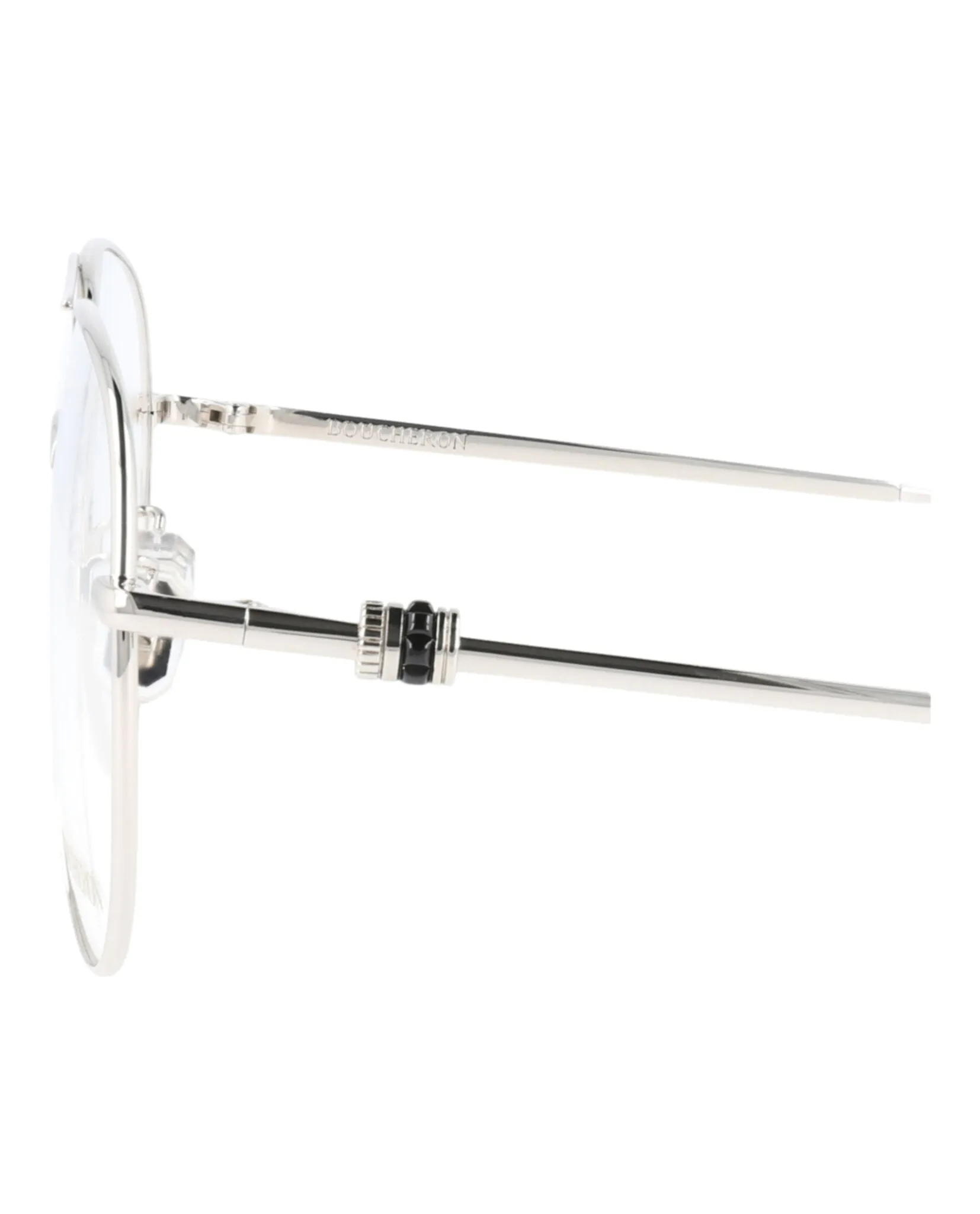 Boucheron Aviator-Style Metal Optical Frames