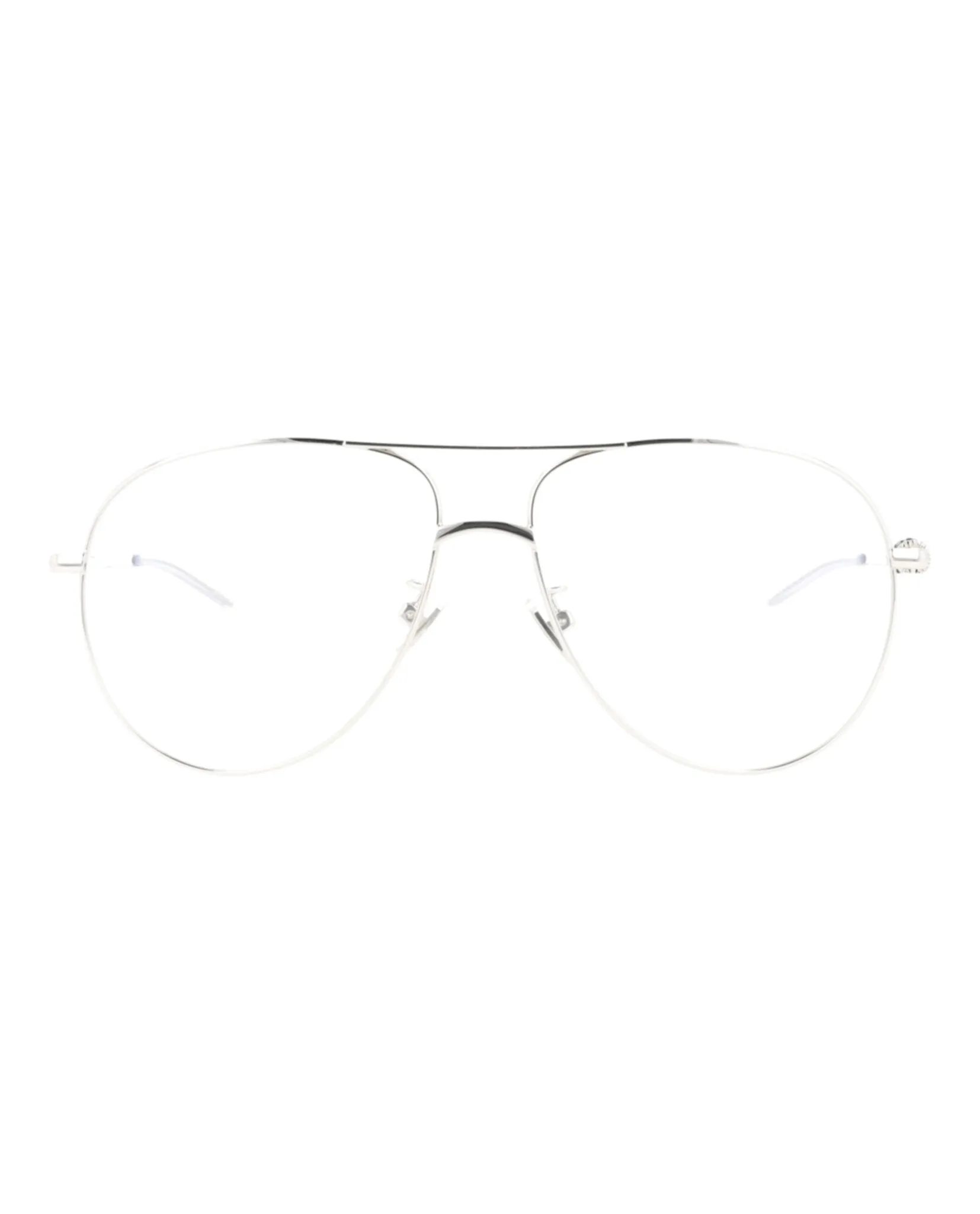 Boucheron Aviator-Style Metal Optical Frames