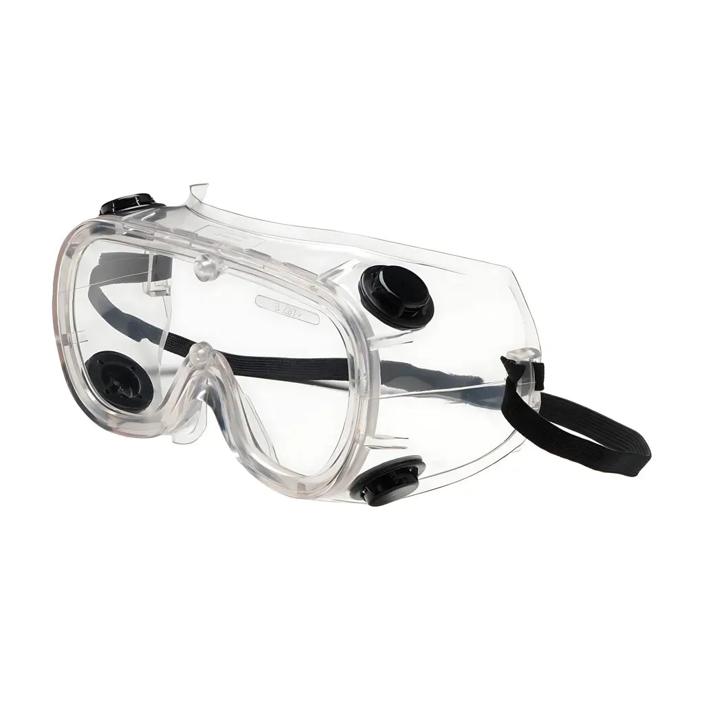 Bouton Optical 248-4401-400 Indirect Vent Goggle with Clear Body, Clear Lens and Anti-Scratch / Anti-Fog Coating