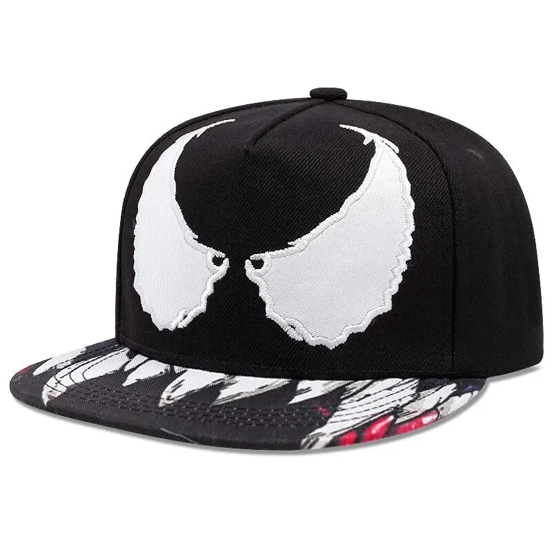 Brand New Fashion Venom Embroidered Snapback Cap