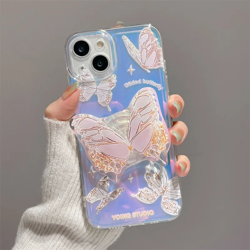 Butterfly Grip iPhone Case