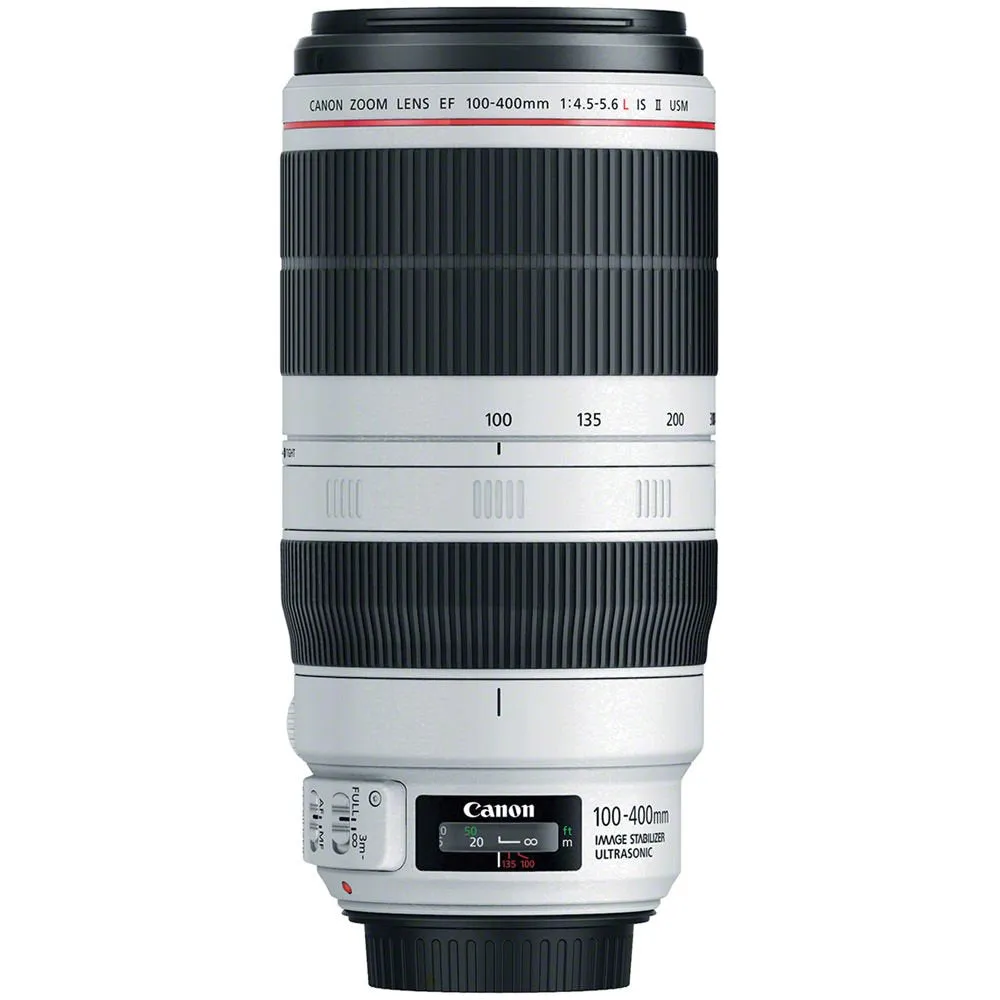 Canon EF 100-400mm f/4.5-5.6L is II USM Lens International Version Professional Accessory Combo