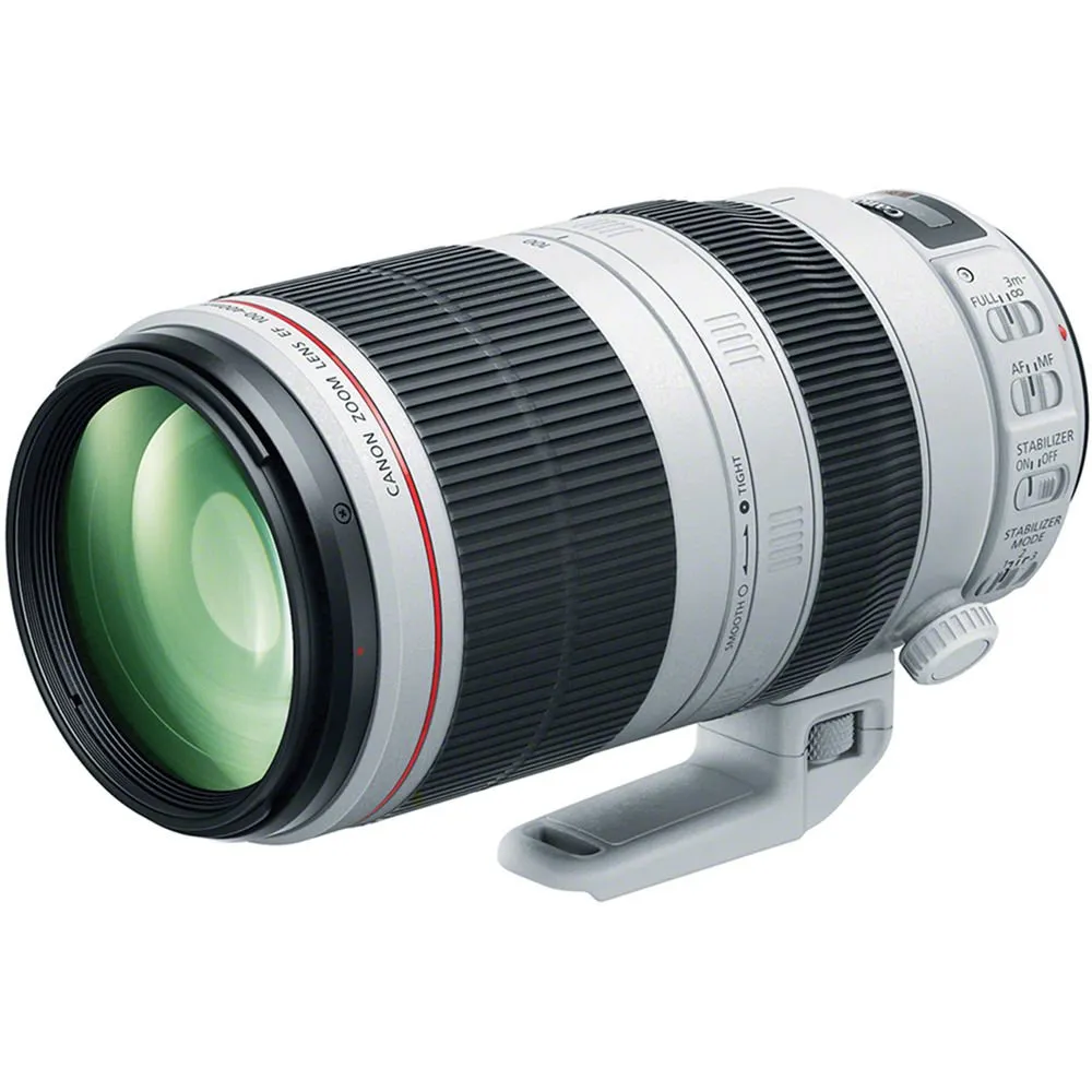 Canon EF 100-400mm f/4.5-5.6L IS II USM Lens Intl Version (No Warranty) Starter Bundle