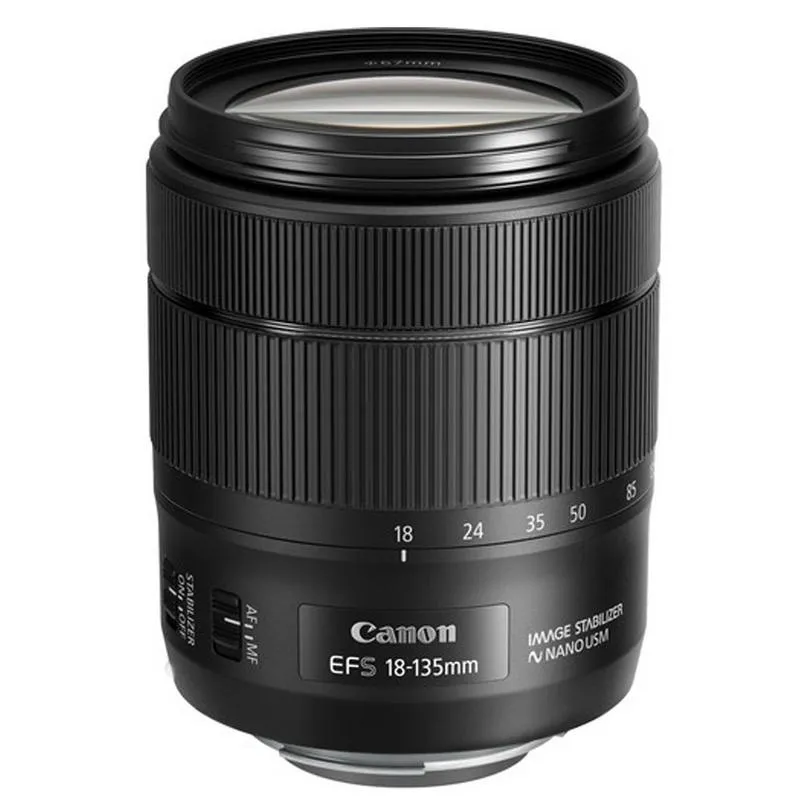 Canon EF-S 18-135mm f/3.5-5.6 IS NANO USM Lens with Accessories For Canon T6 , T6i and T7i