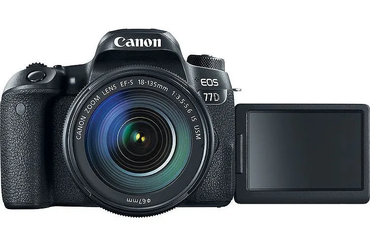 Canon EOS 77D DSLR Camera With 18-135mm Lens - 1892C002