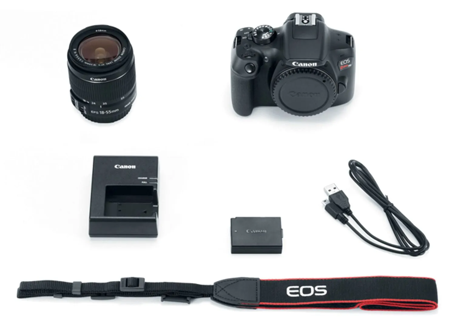 Canon EOS Rebel T6 EF-S 18-55mm IS II Lens Kit - 1159C003